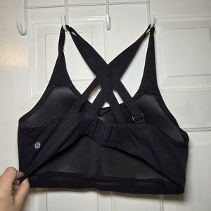 lululemon athletica Black Crossback Sports Bra